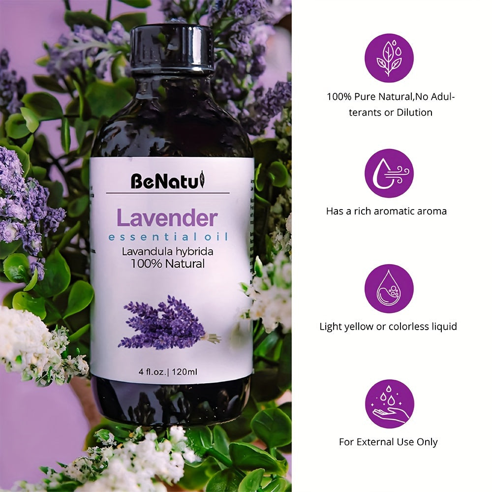 Pure Natural Lavender Essential Oil (4.0 Oz)