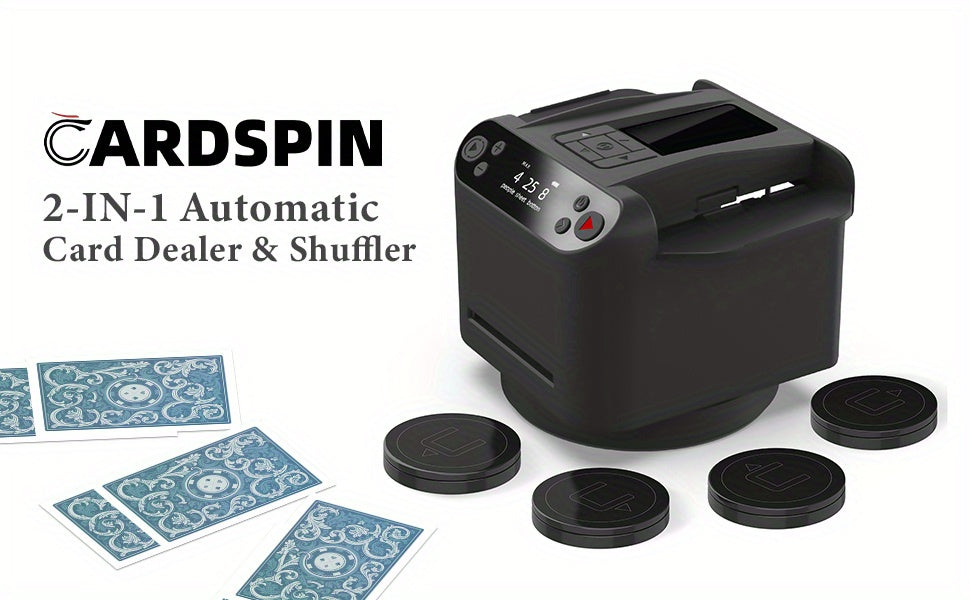 Smart Automatic Card Shuffler and Dealer Machine