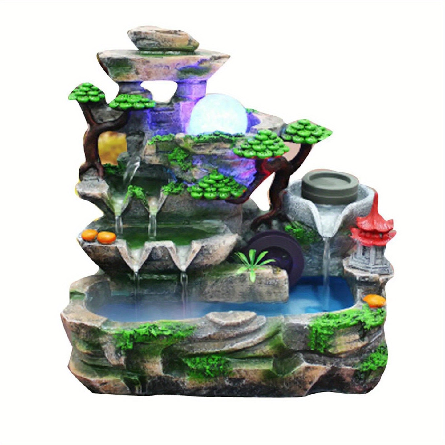 Indoor Rockery Fountain Waterfall