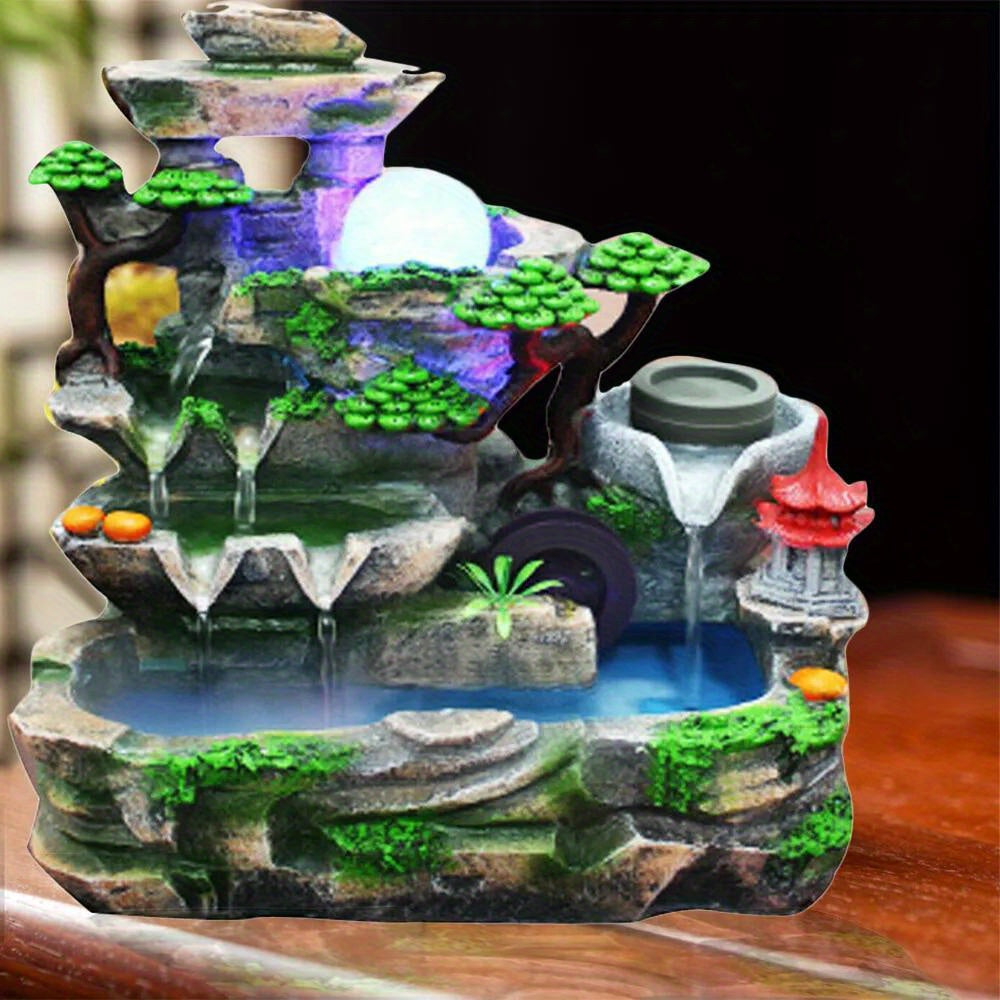 Indoor Rockery Fountain Waterfall