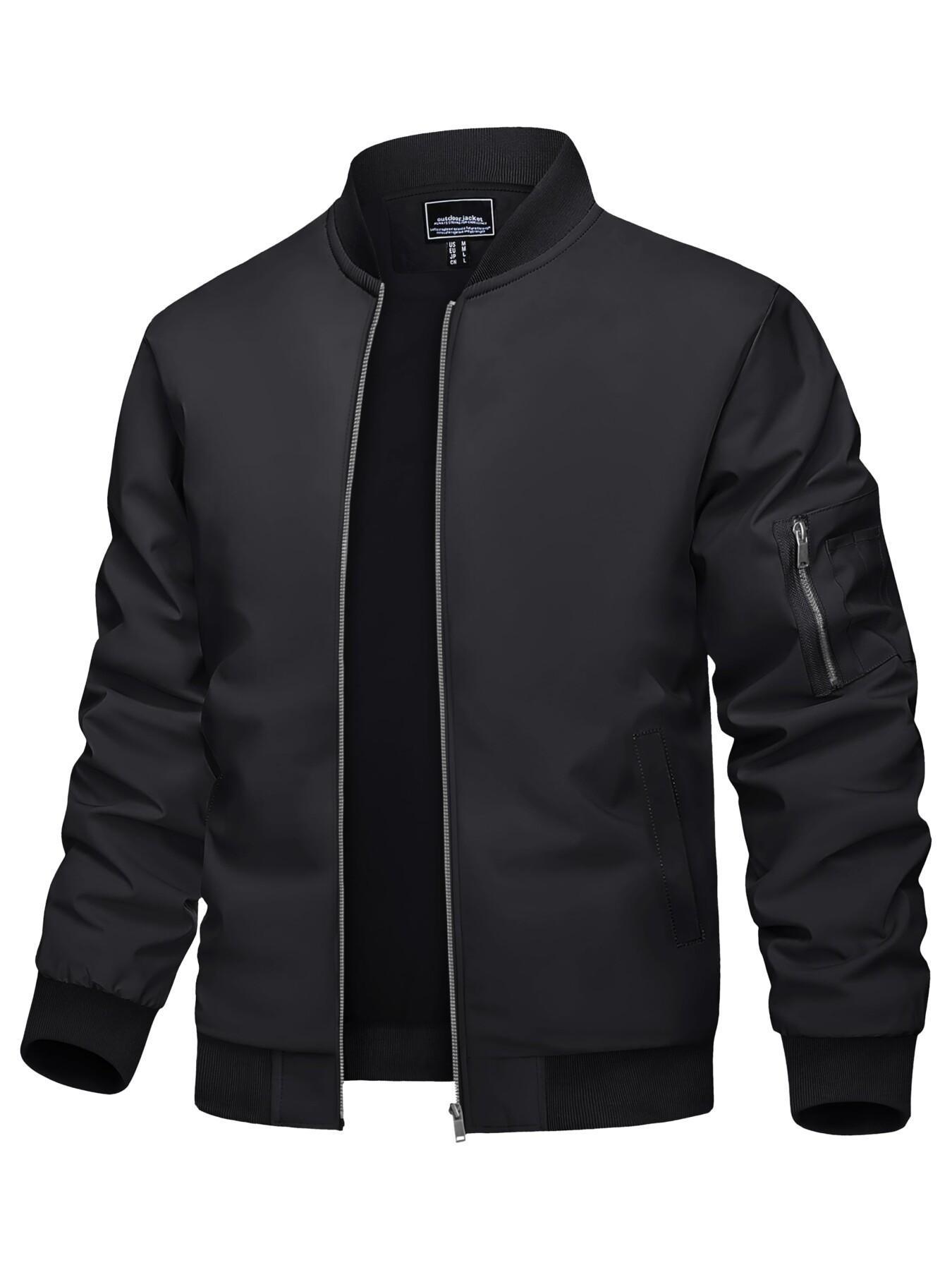 Lightweight Casual Jacket Full Zip (Assorted Colors)