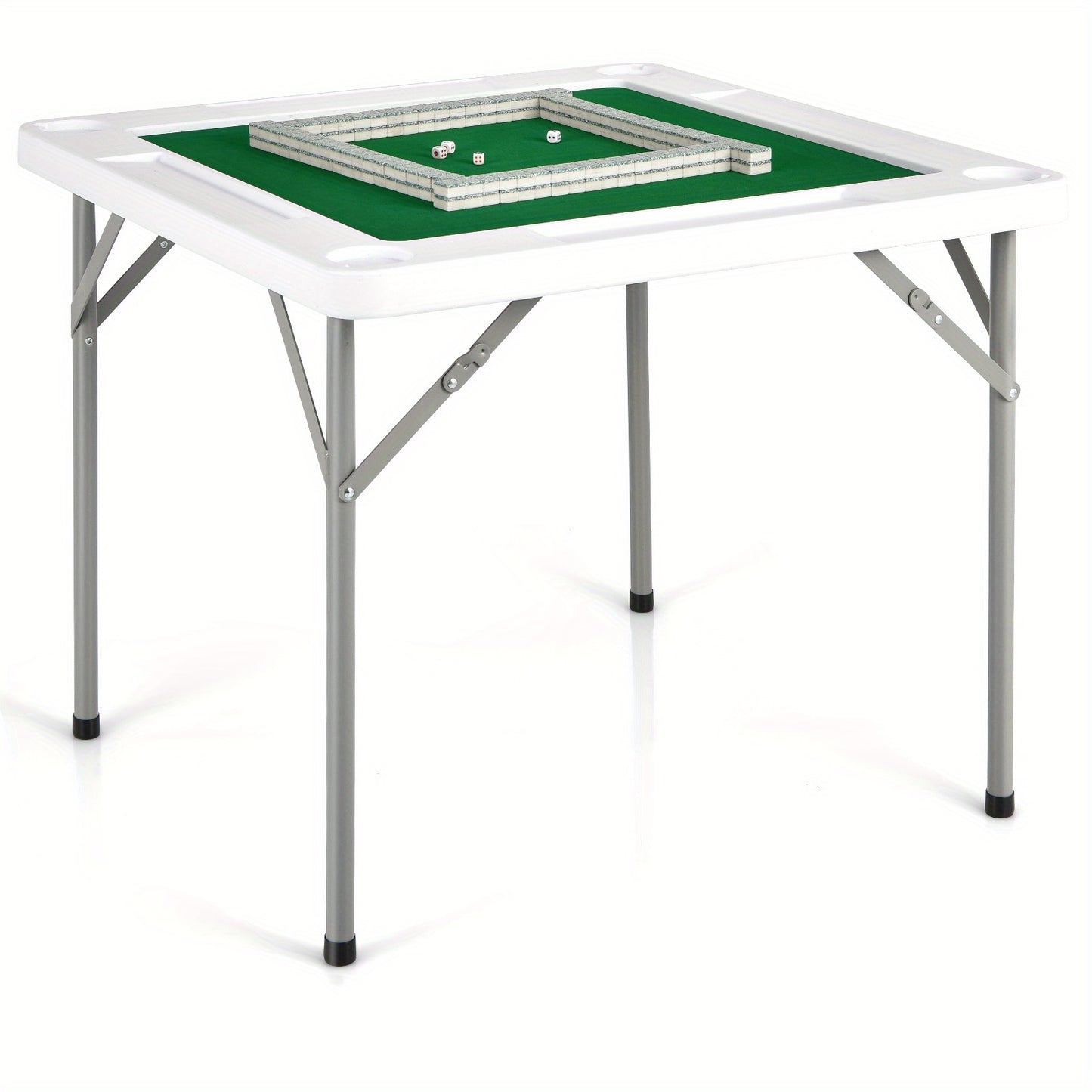 Portable Folding 4 Player Mahjong Table