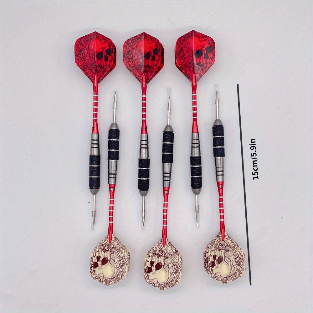 Professional Aluminum Alloy Dart Set (Skull)