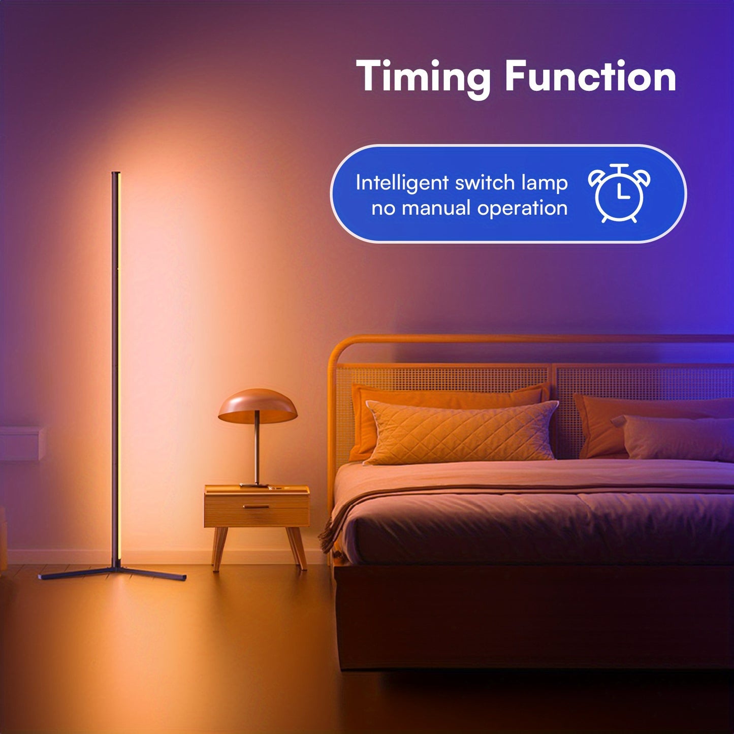 Smart RGBIC LED Floor Standing Atmosphere Lamp (Assorted Options)