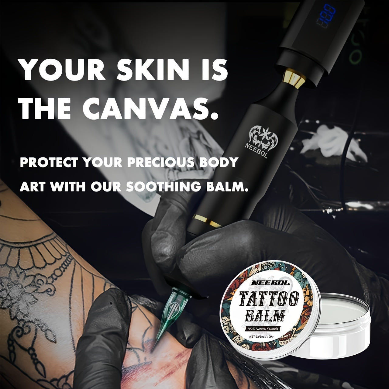 Tattoo Aftercare Butter Balm (Assorted Sizes)