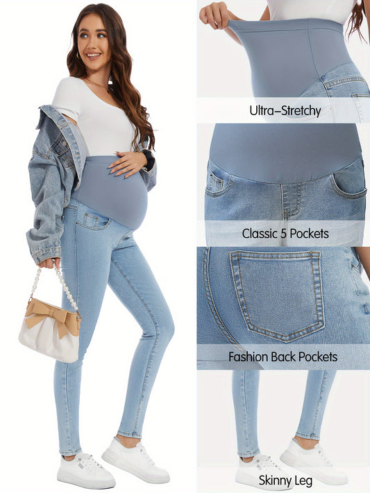 Maternity Jeans Over The Belly (Assorted Options)