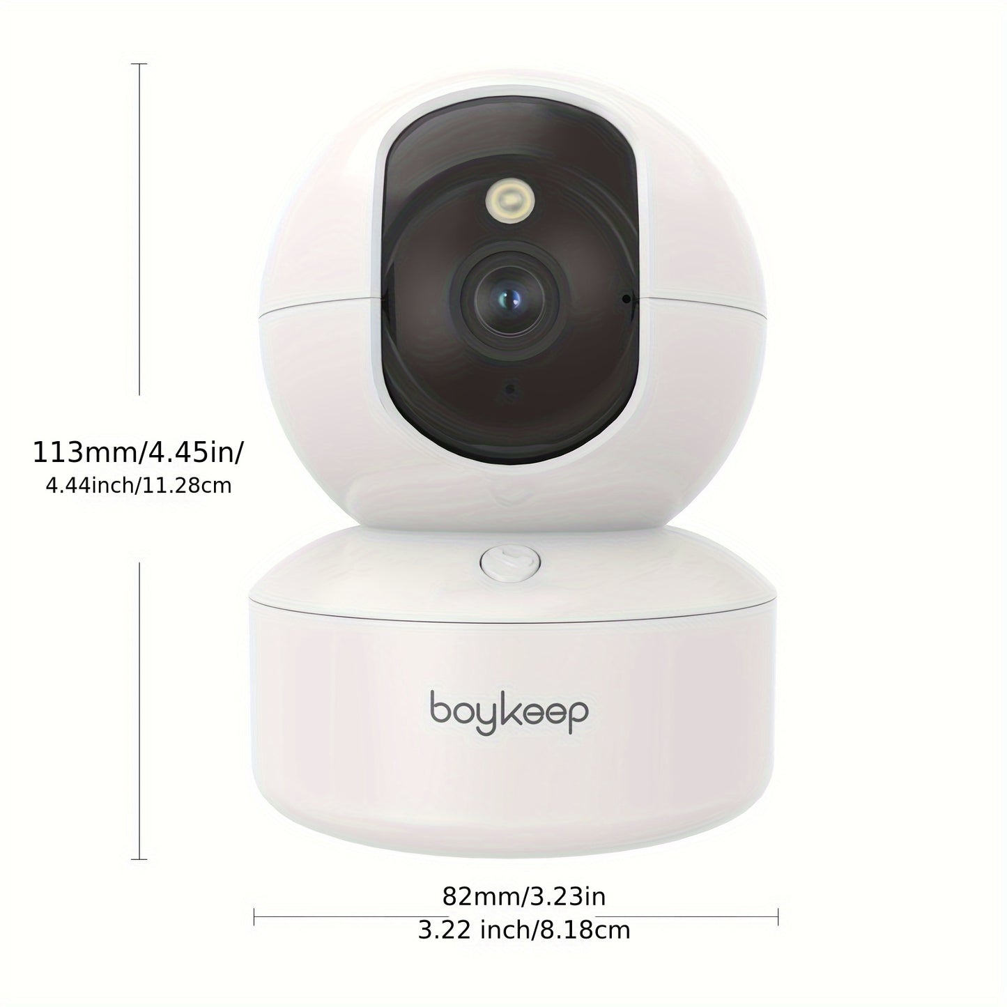 WiFi Smart Camera System Indoor Safety Monitor (3 Pcs,)