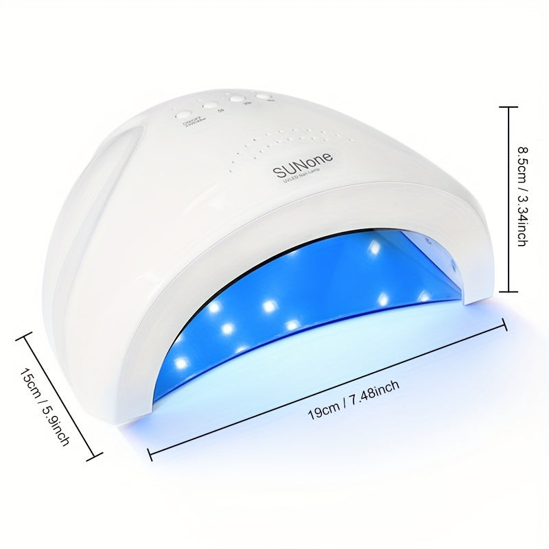 USB Nail Dryer For Gel Polish Acrylic Nails (White)