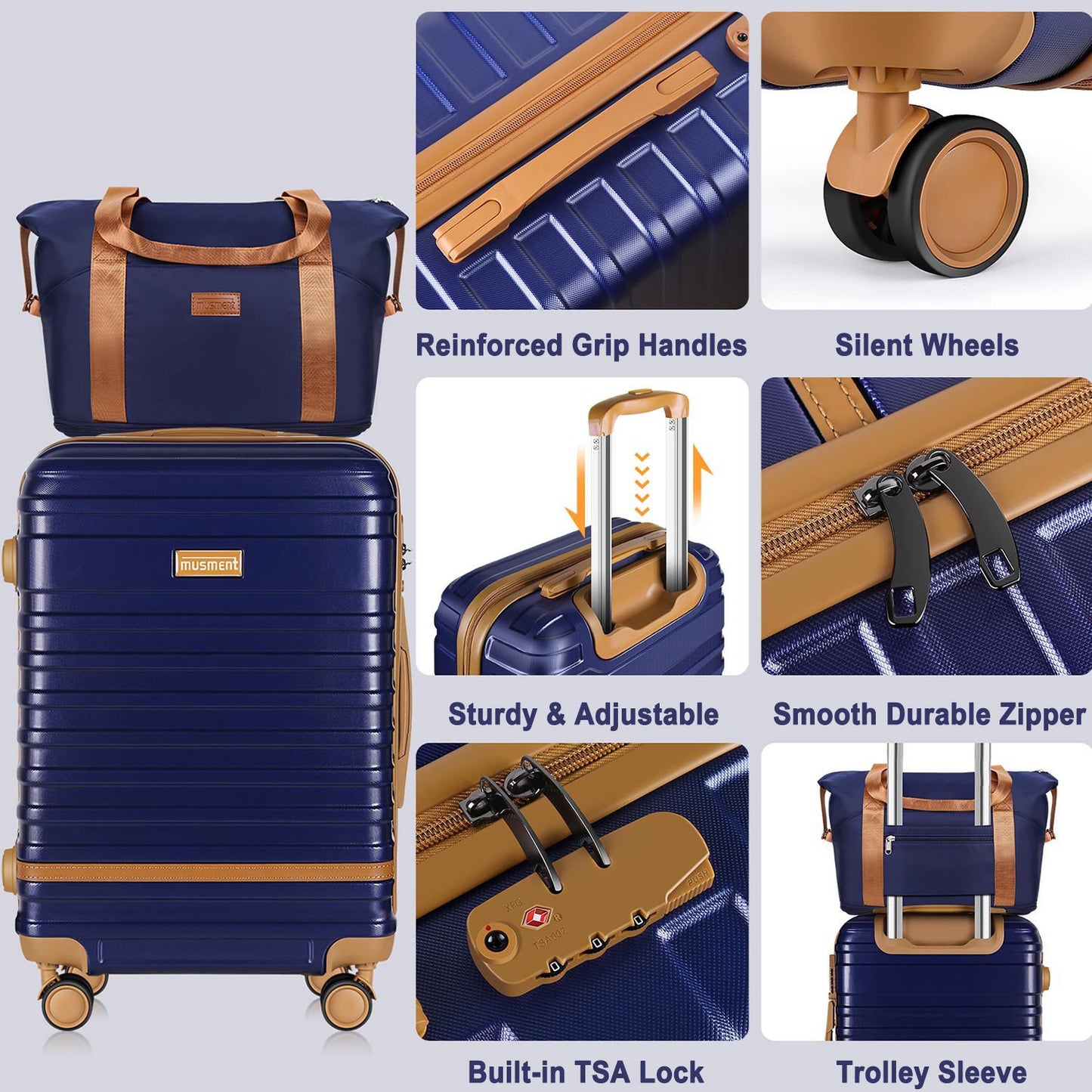 Quick Travel Suitcase & Luggage Set (Assorted Styles)