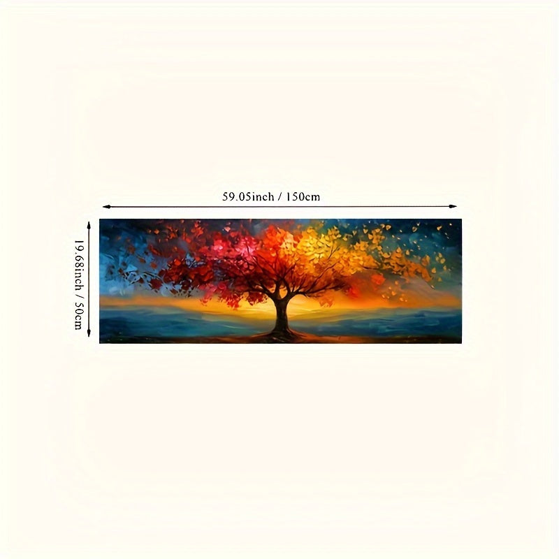 Large Abstract Tree of Life Canvas Print (No Frame)