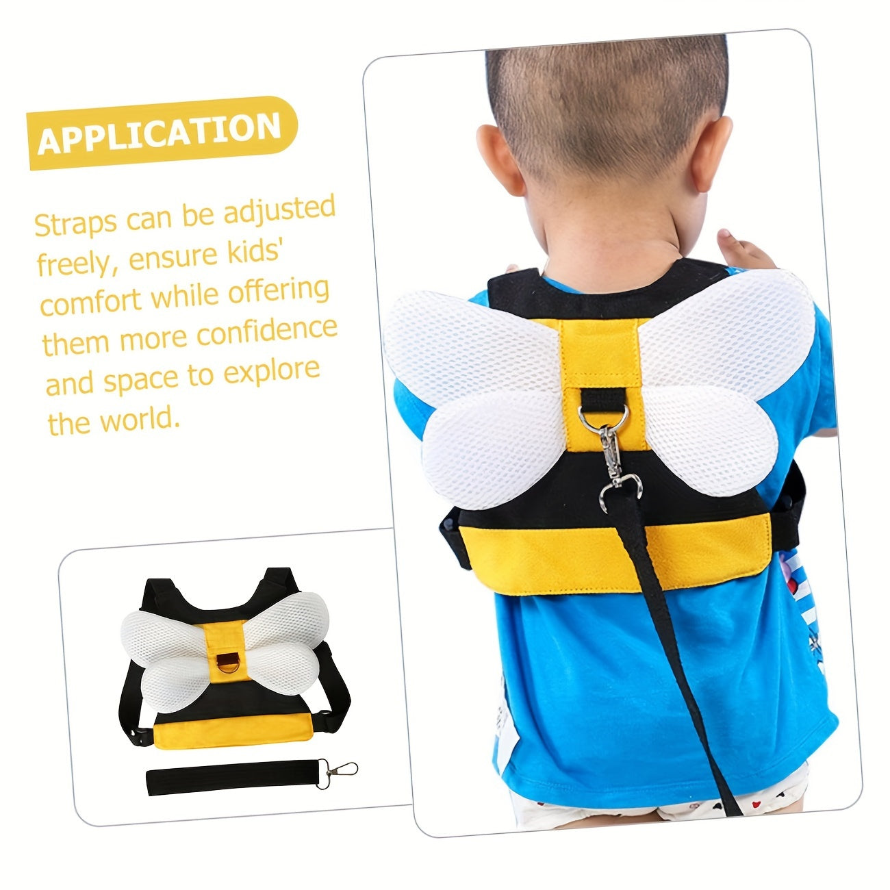 Safe Child Safety Harness System (Yellow Angel)