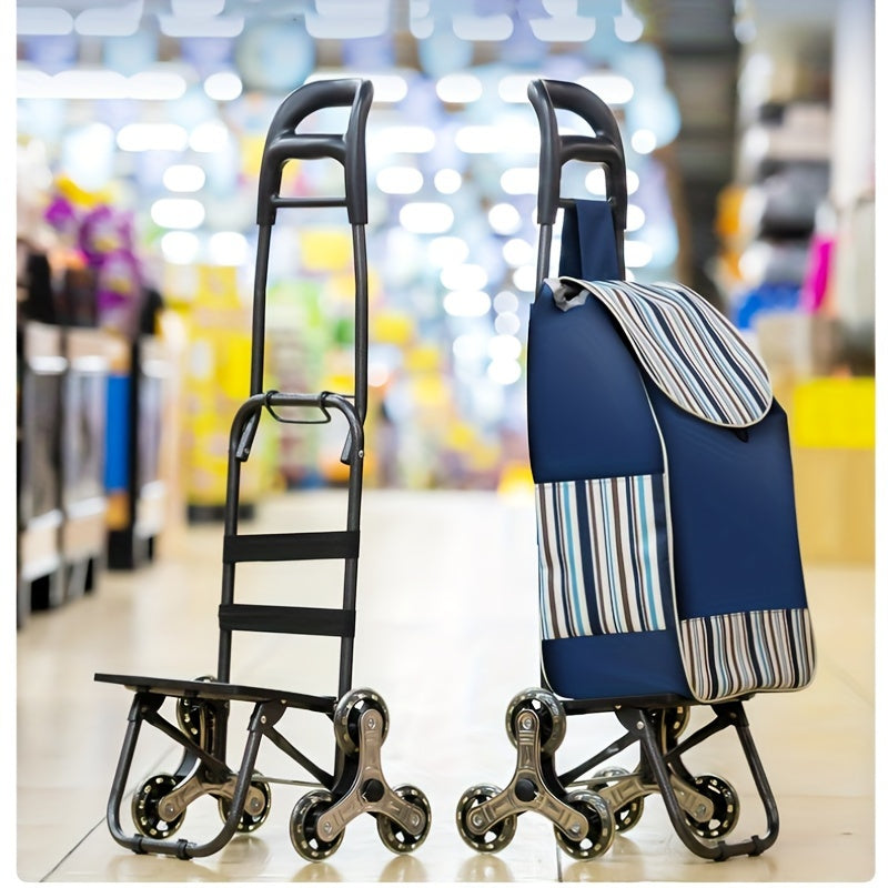 Folding Travel Cart With Adjustable Handle