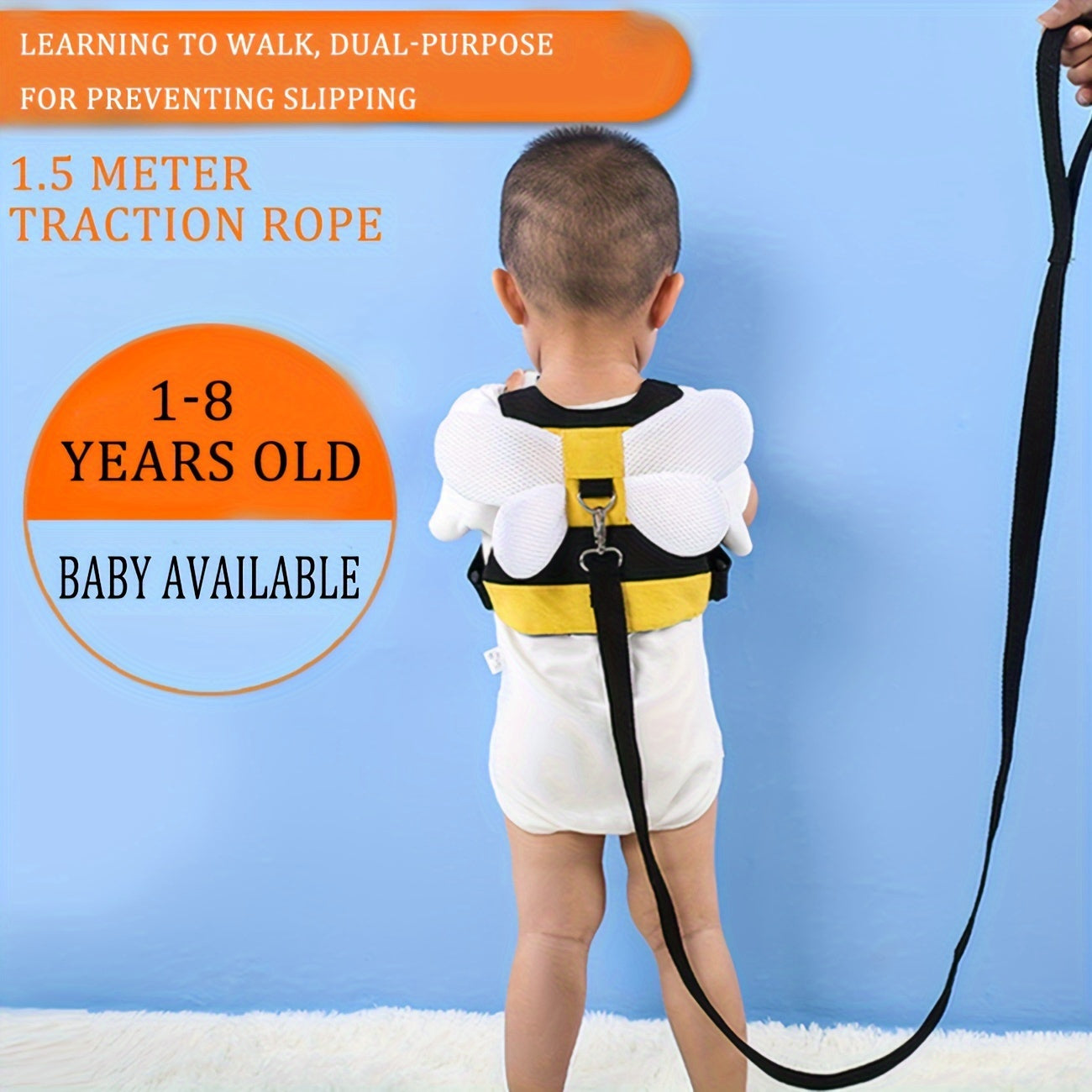 Safe Child Safety Harness System (Yellow Angel)