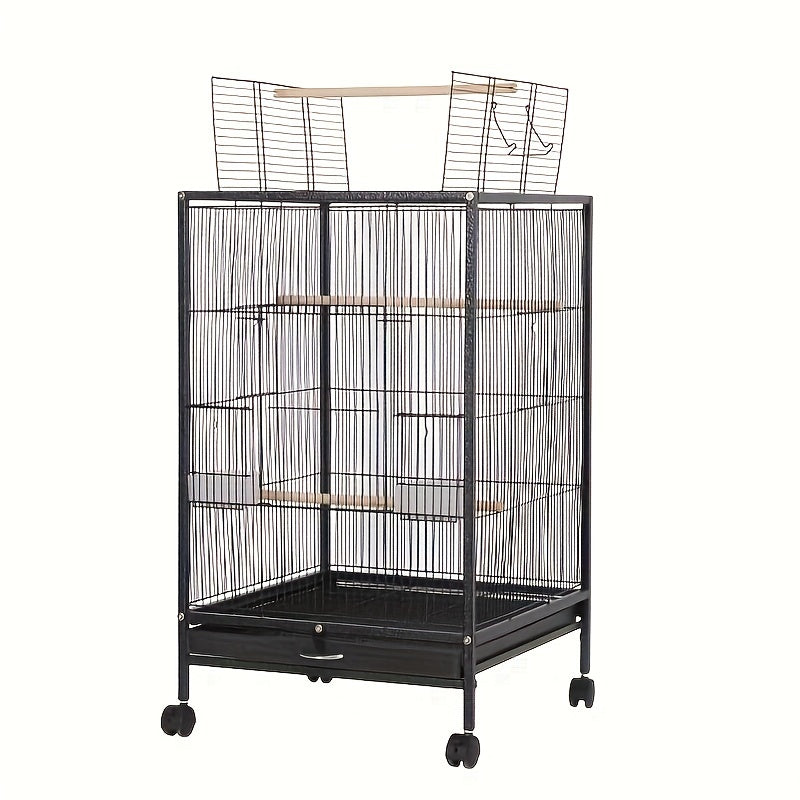 Bird Villa Cage With Stand And Accessories