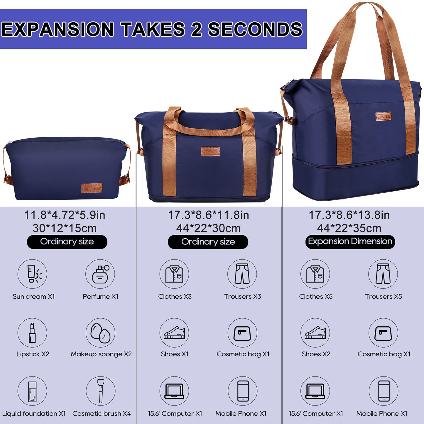 Quick Travel Suitcase & Luggage Set (Assorted Styles)