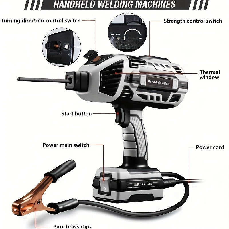 Handheld Portable ARC Welder Gun Set (Assorted Options)