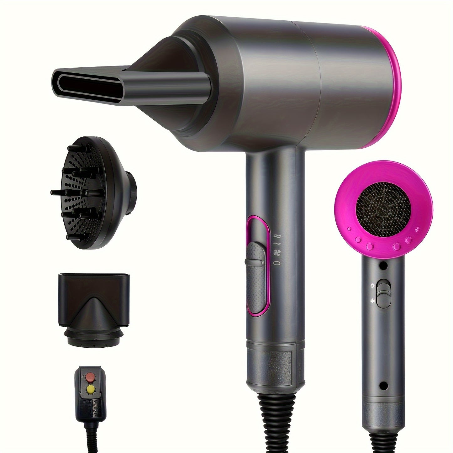 Professional H&C Hair Dryer With Diffuser Ionic Conditioning