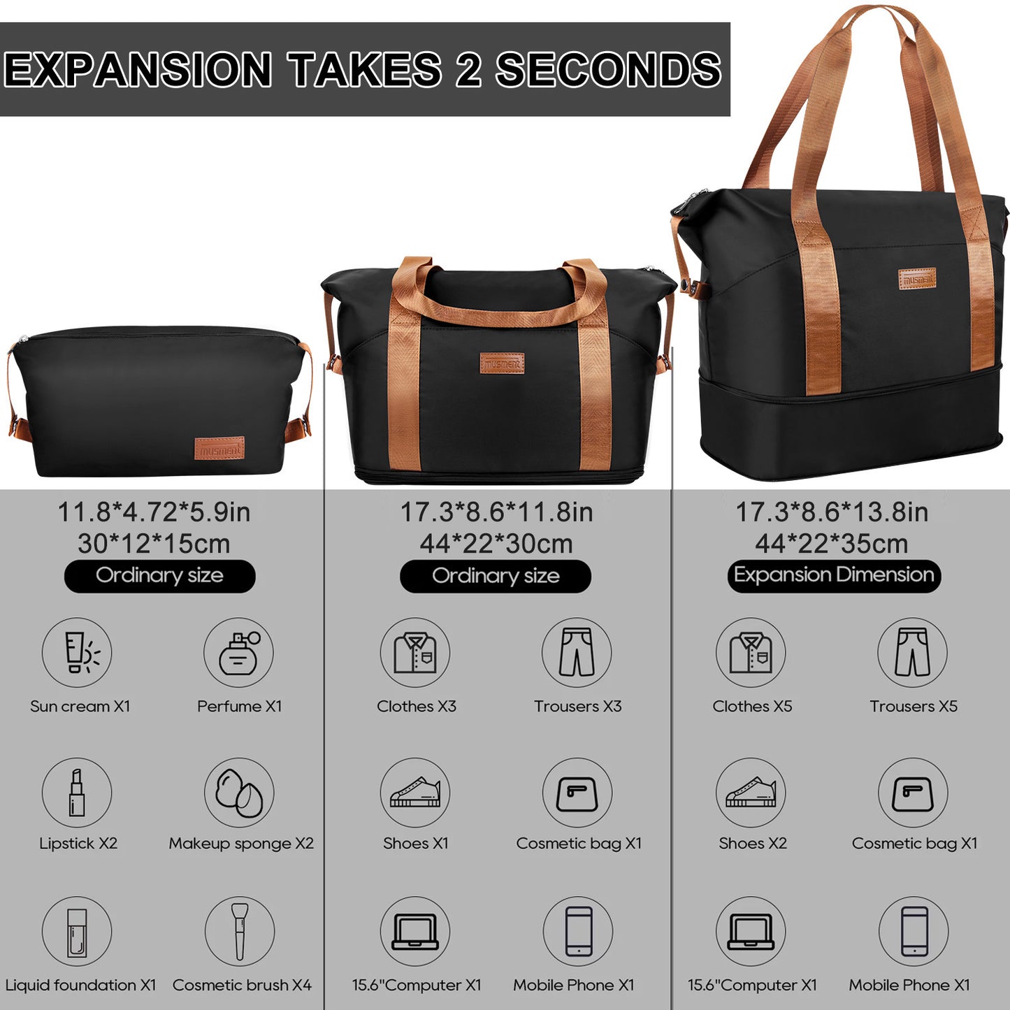 Quick Travel Suitcase & Luggage Set (Assorted Styles)