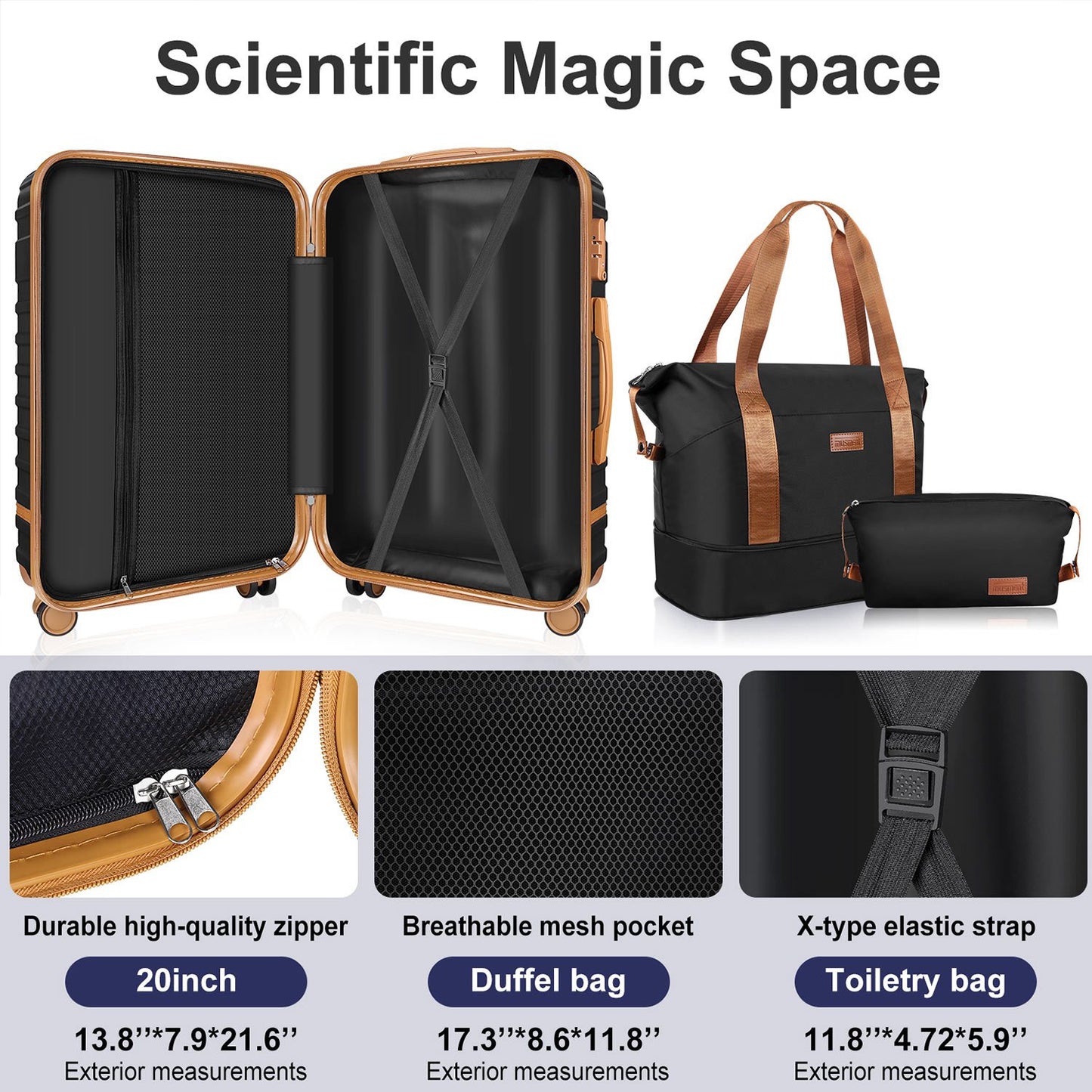 Quick Travel Suitcase & Luggage Set (Assorted Styles)