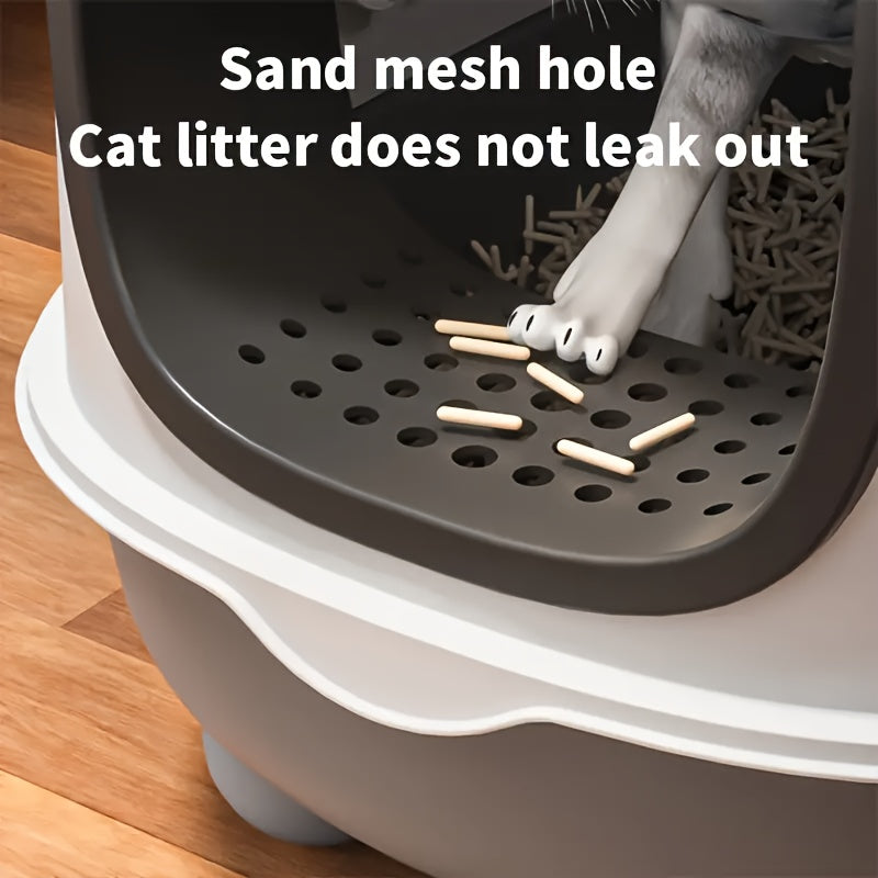 Modern Cat Litter Box System