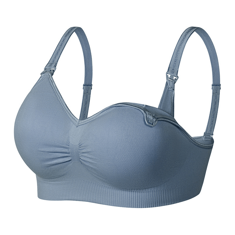 Nursing Bra Cotton Knit Fabric (Assorted Options)