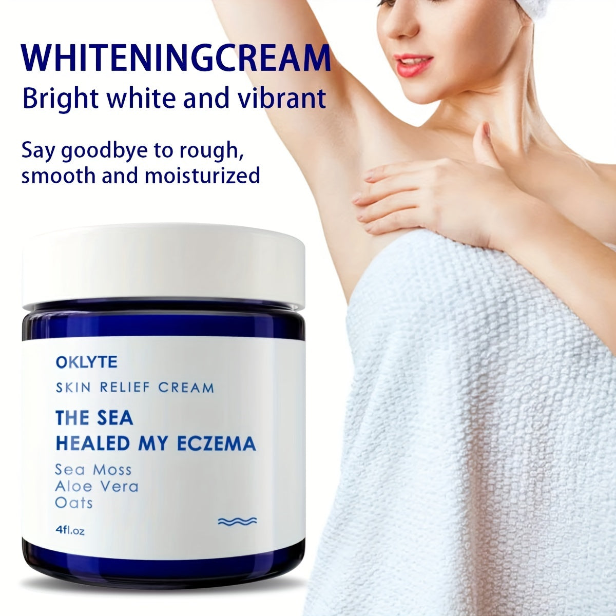 Eczema Natural Soothing Cream for Sensitive Skin (100 g)