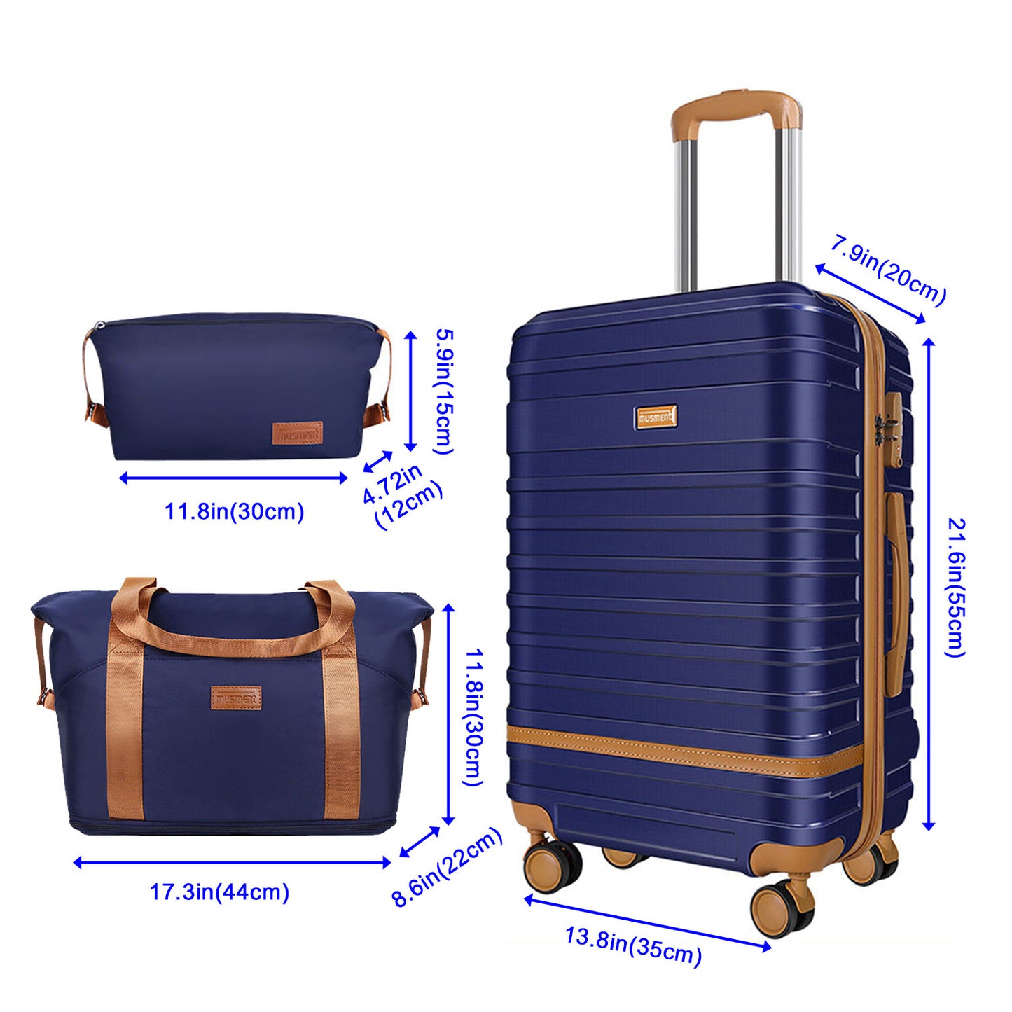 Quick Travel Suitcase & Luggage Set (Assorted Styles)