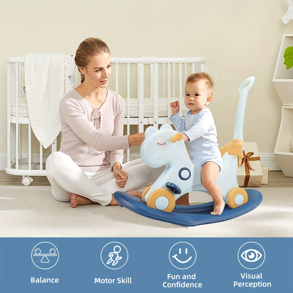 Rocking Horse 4 in 1 For Toddlers