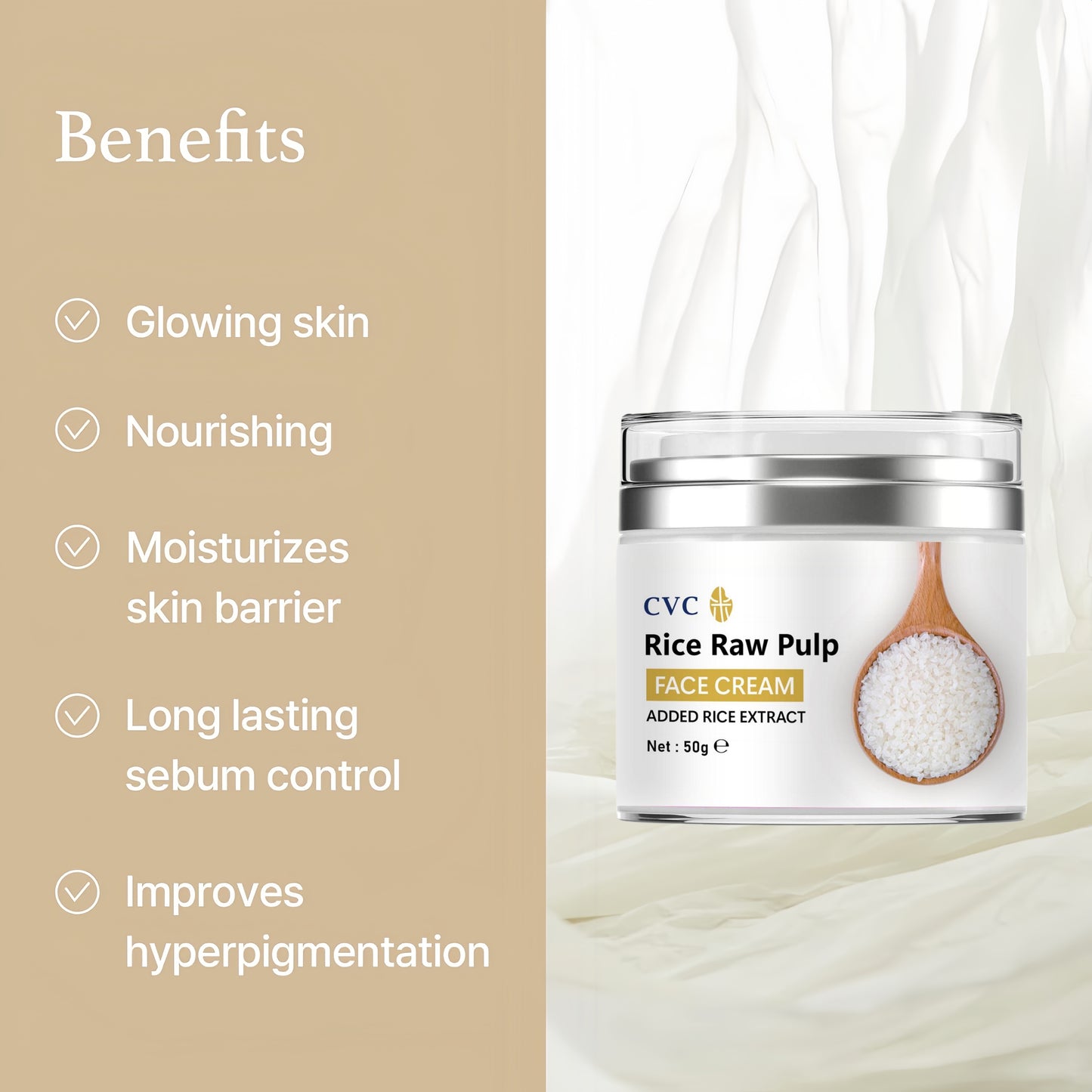 Rice Milk Rejuvenating Cream Non-Greasy (50 ml)