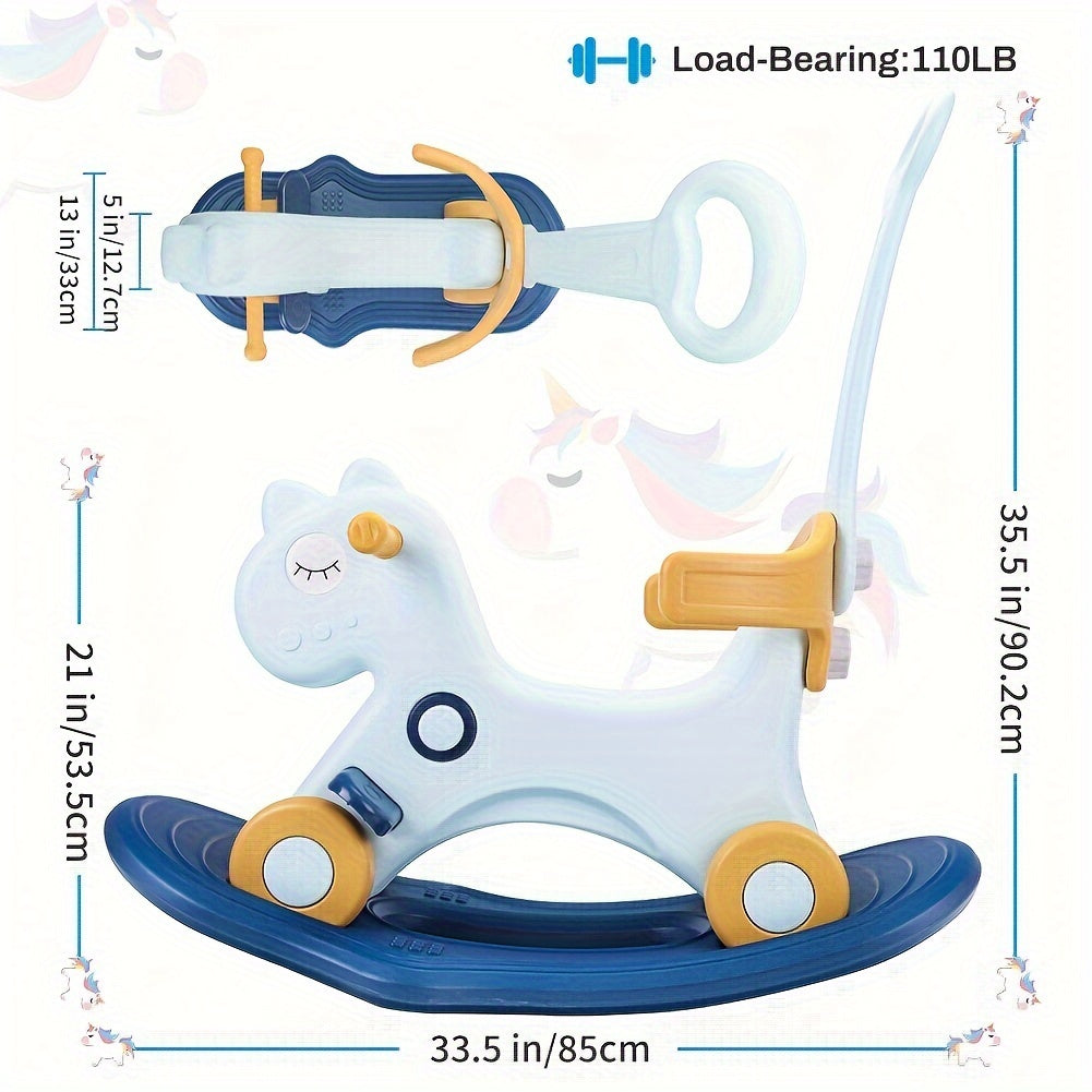 Rocking Horse 4 in 1 For Toddlers