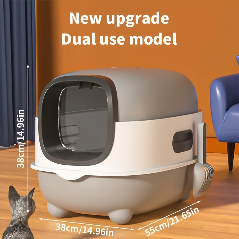 Modern Cat Litter Box System