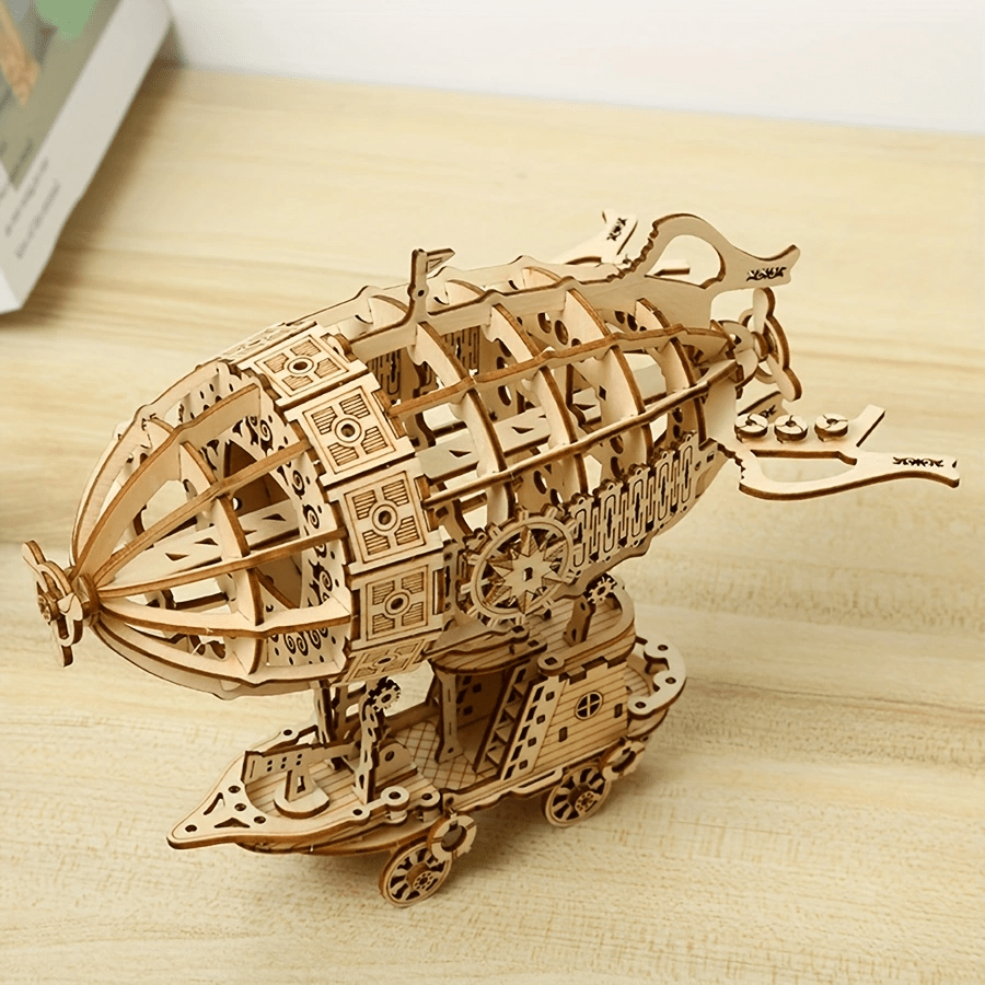 3D Wooden Puzzle Airship Model kit