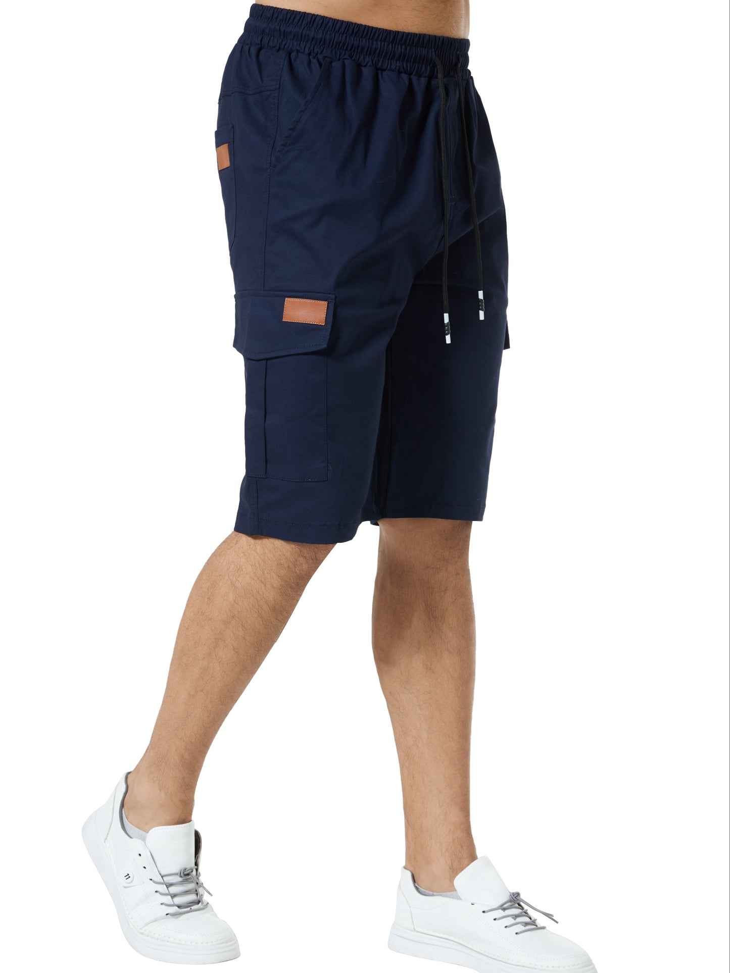 Cargo Shorts Flap Pockets Drawstring (3pcs)