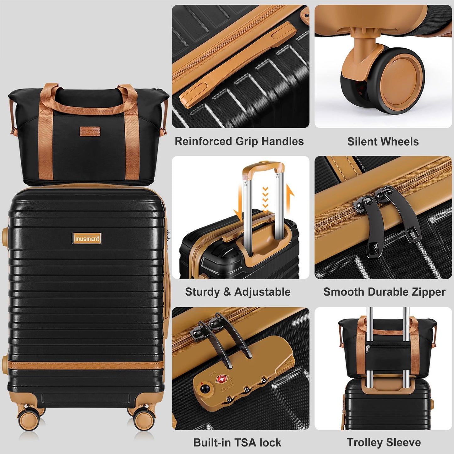 Quick Travel Suitcase & Luggage Set (Assorted Styles)